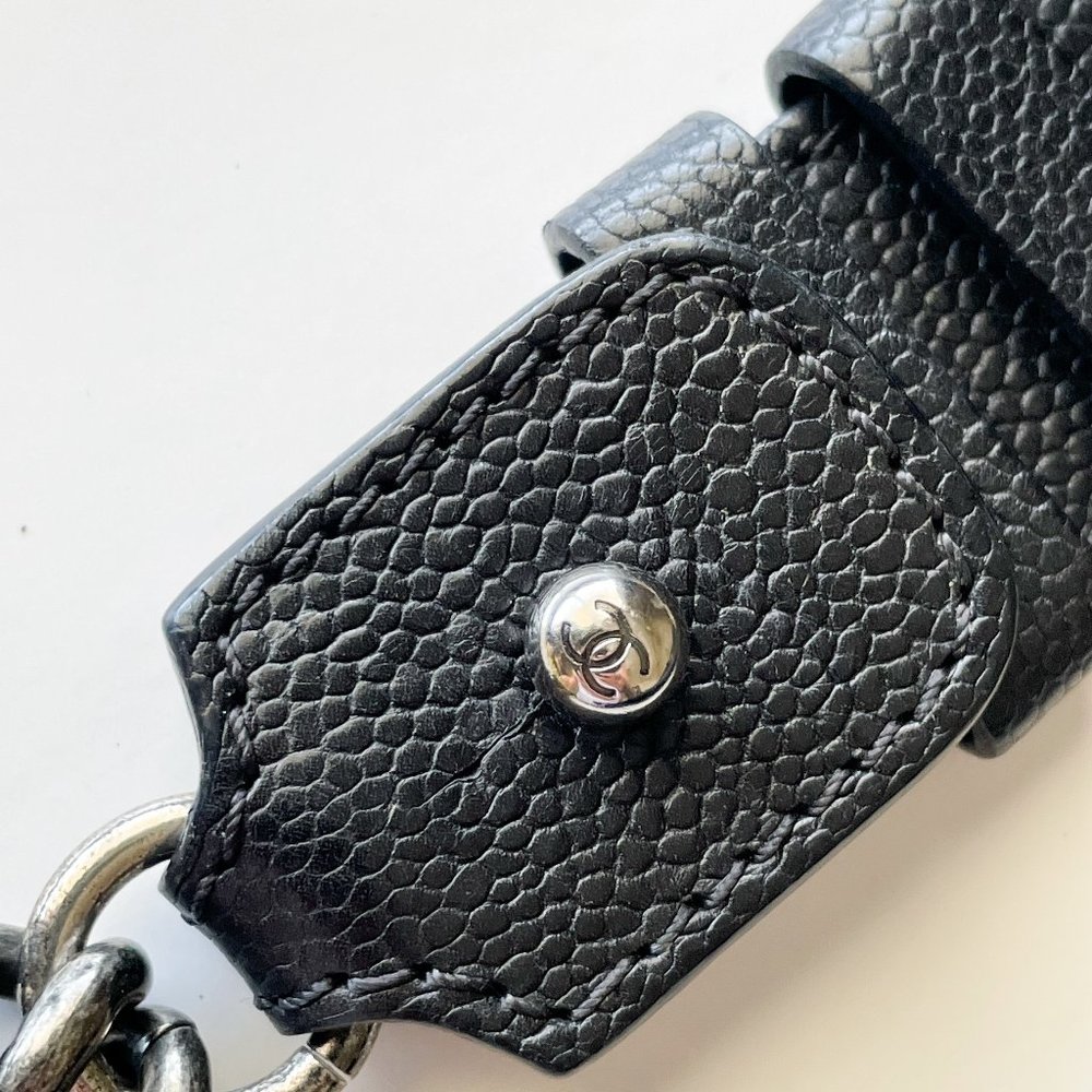 Chanel Caviar Quilted Foldover Shoulder Bag - Picture 7 of 11